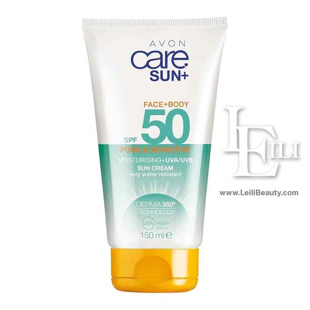 لوسیون ضدآفتاب صورت و بدن spf50