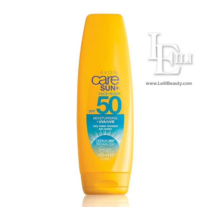 کرم ضدآفتاب و رطوبت رسان صورت و بدن SPF50