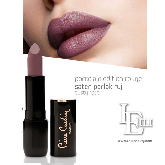 رژلب براق پرسلین پیرکاردین Dusty Rose - 229 