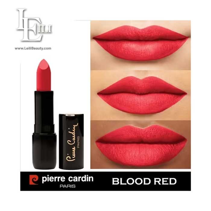 رژلب براق پرسلین پیرکاردین Blood Red-243 