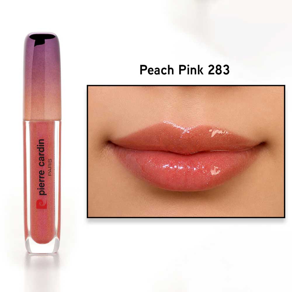 برق لب شاین مرواریدی پیر کاردین peach-pink-283 | نورسیده