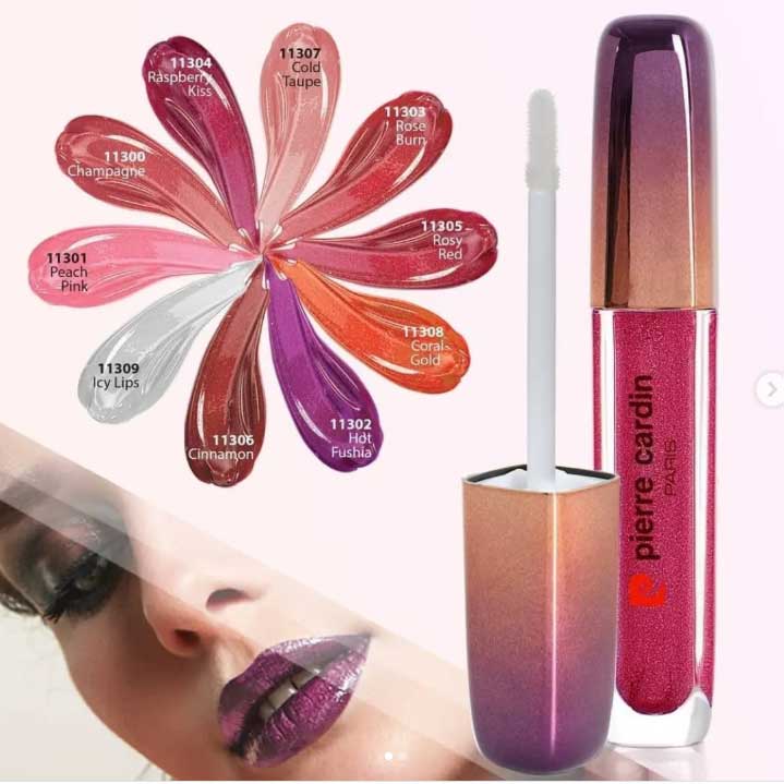 PEARLESCENT SHIMMER LIP GLOSS pierre cardin