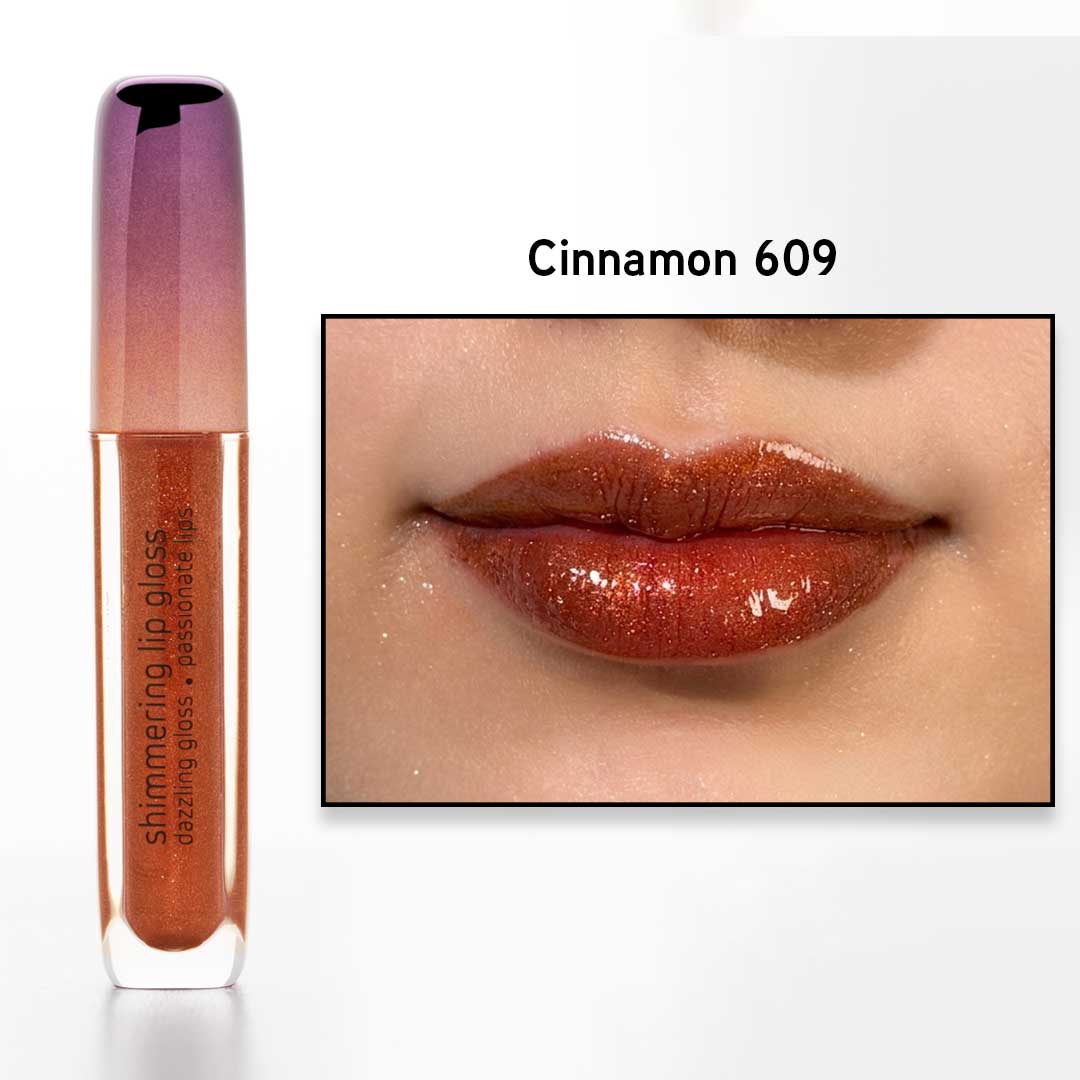 برق لب شاین مرواریدی پیر کاردین cinnamon-609