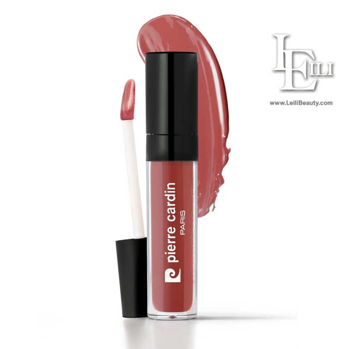 رژلب مایع فوق ثابت ضد بوسه پیرکاردین Burnt Rose-333 