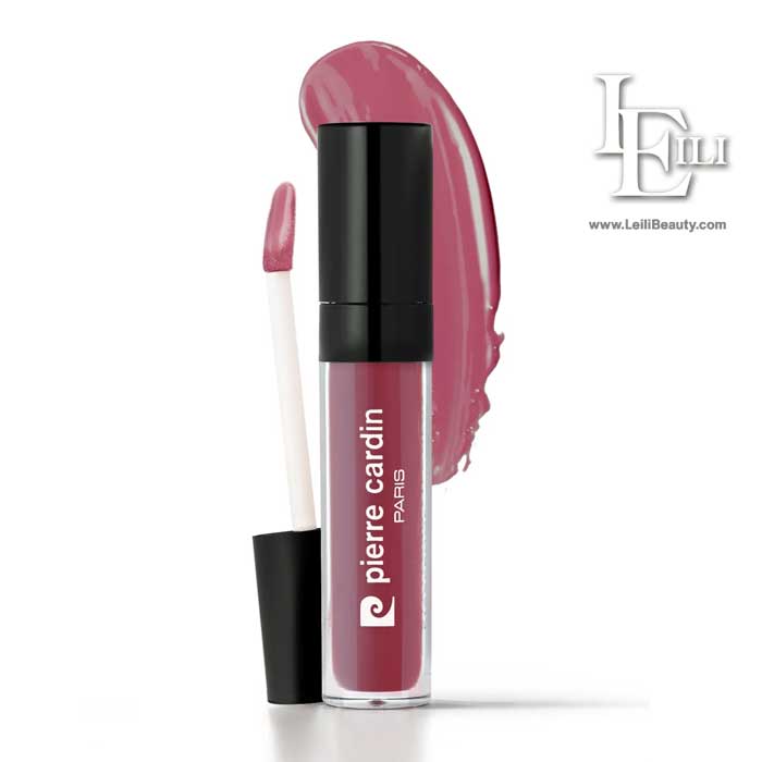 رژلب مایع فوق ثابت ضد بوسه پیرکاردین pink beige-334 