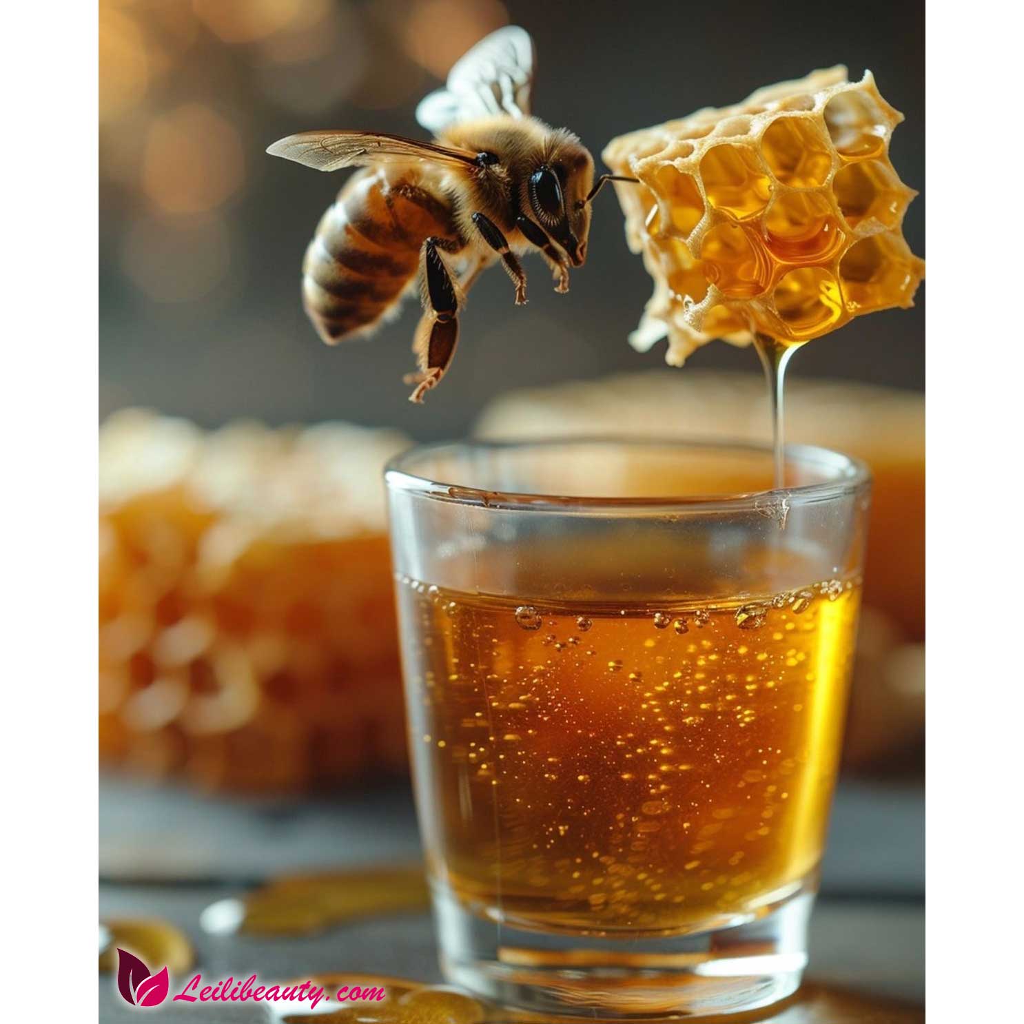 عسل گون 500 گرم طرح کندو آرلین عسل گون 500 گرم طرح کندو آرلین