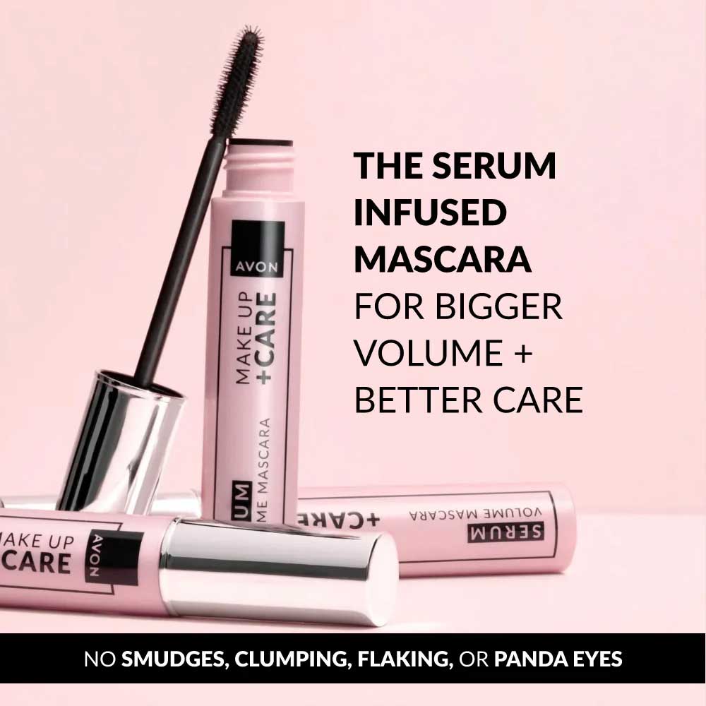 Make-up + Care Serum Volume Mascara avon
