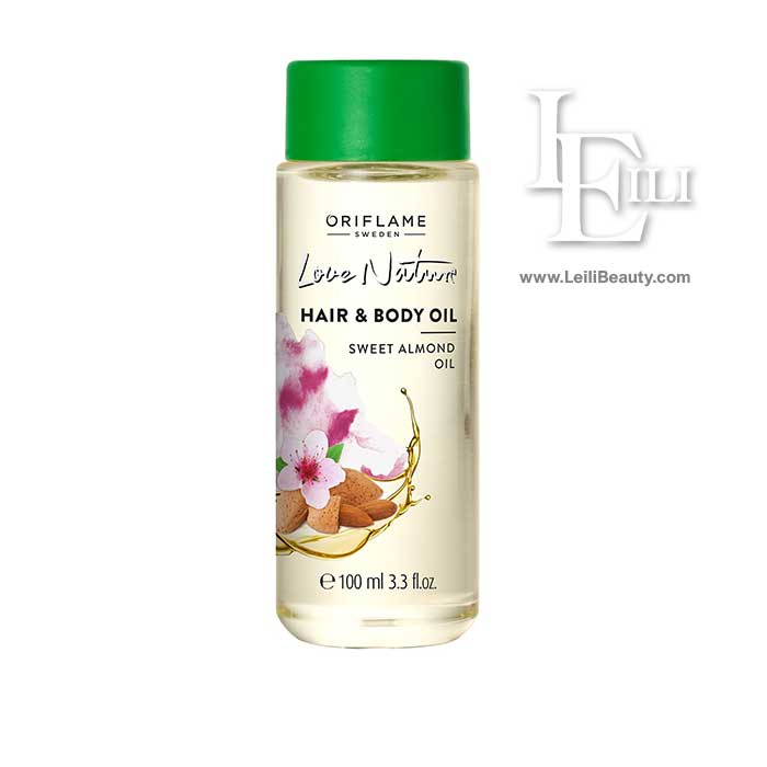 روغن مو و بدن بادام شیرین اوریفلیم 