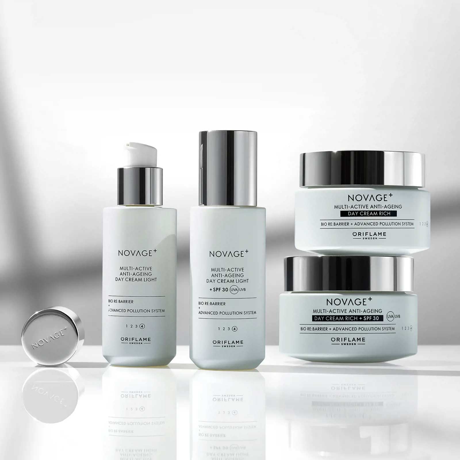 کرم روز ضد پیری نوویج پلاس مولتی اکتیو لایت SPF30 اوریفلیم