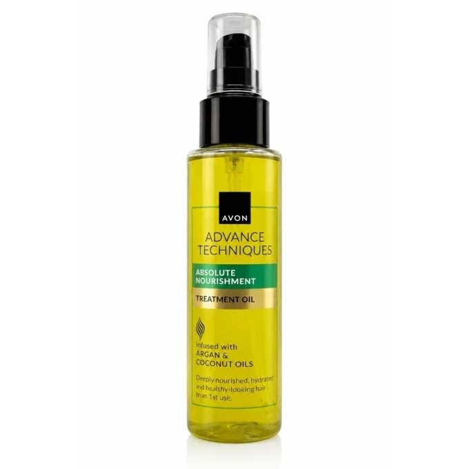 ABSOLUTE NOURISHMENT ARGAN AND COCONUT TREATMENT OIL  avon