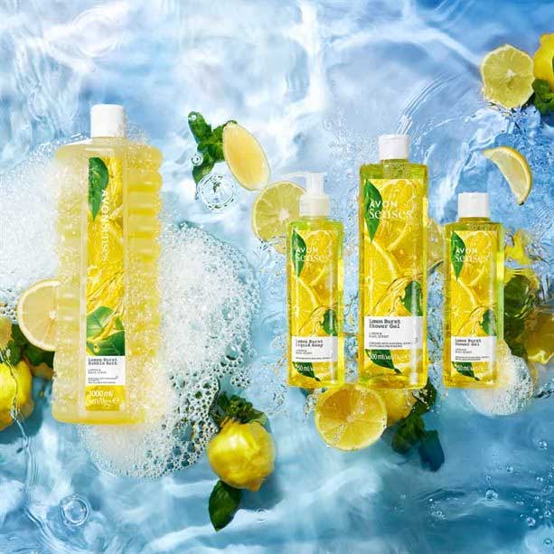Senses Lemon Burst Shower Gel avon Senses Lemon Burst Shower Gel avon