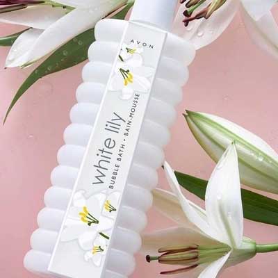 White Lily Bubble Bath avon White Lily Bubble Bath avon