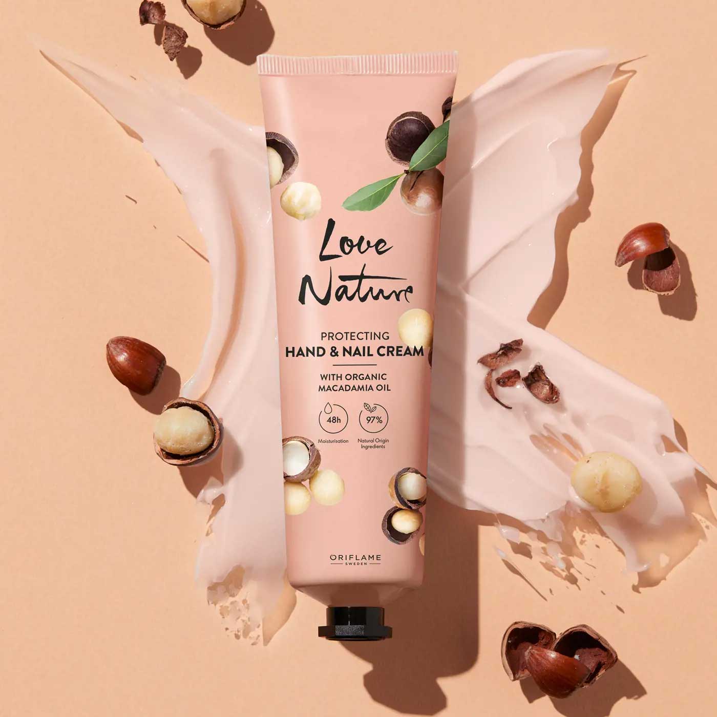 Protecting Hand & Nail Cream with Organic Macadamia Oil oriflame Protecting Hand & Nail Cream with Organic Macadamia Oil oriflame