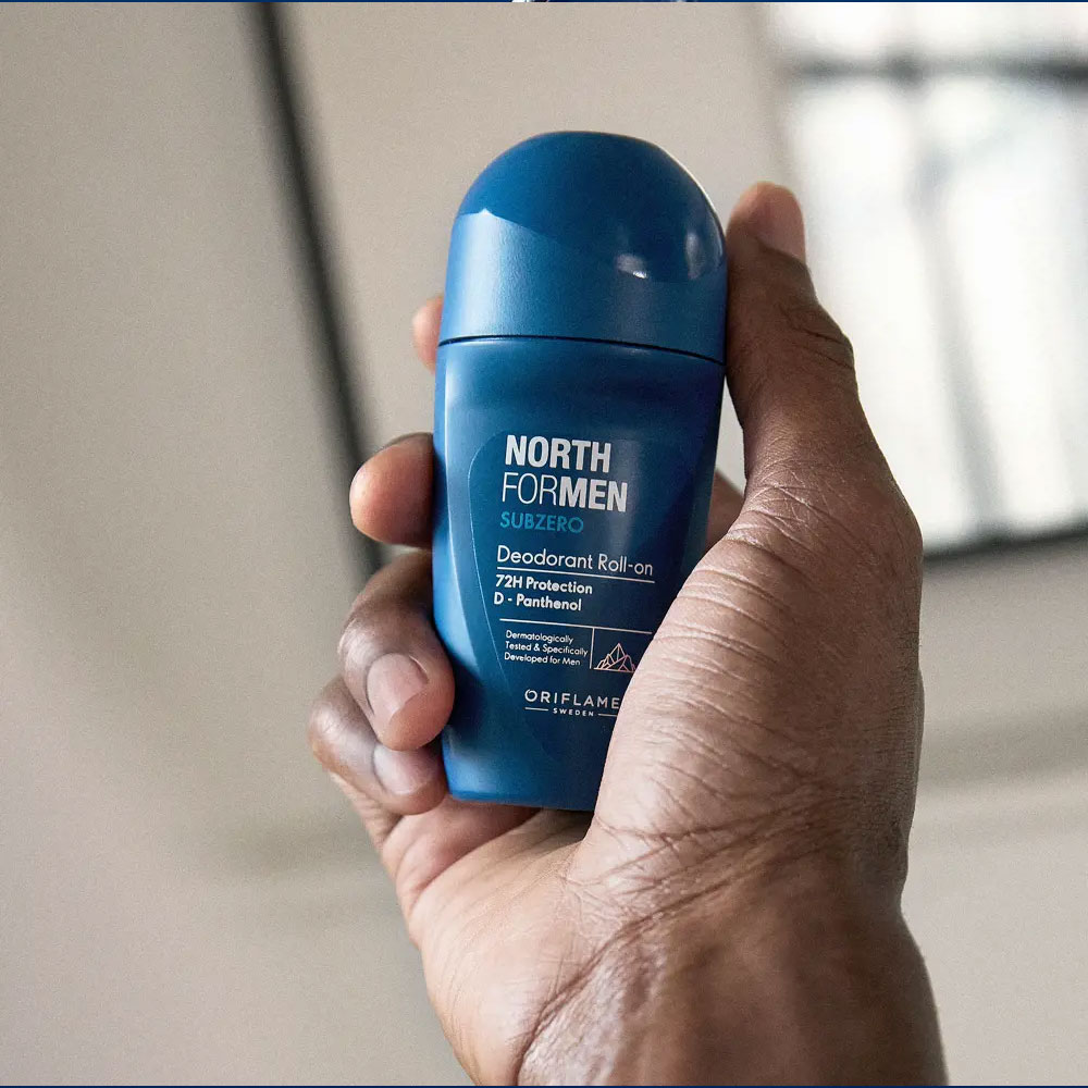 North for Men Subzero Deodorant Roll-On oriflame