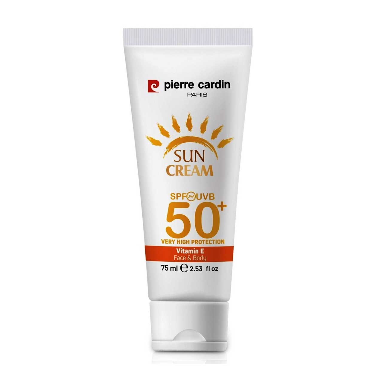 ضدآفتاب ویتامین ای 75میل SPF50 پیرکاردین 