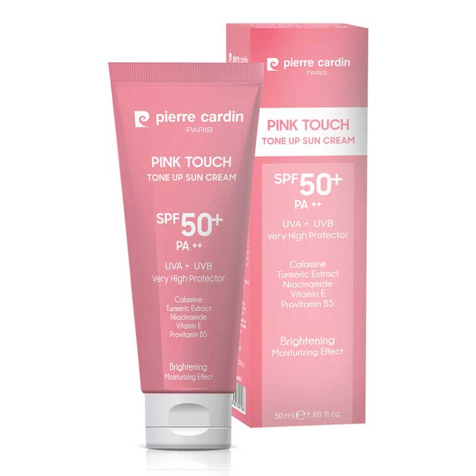 کرم ضدآفتاب روشن کننده صورت پینک تاچ پیر کاردین