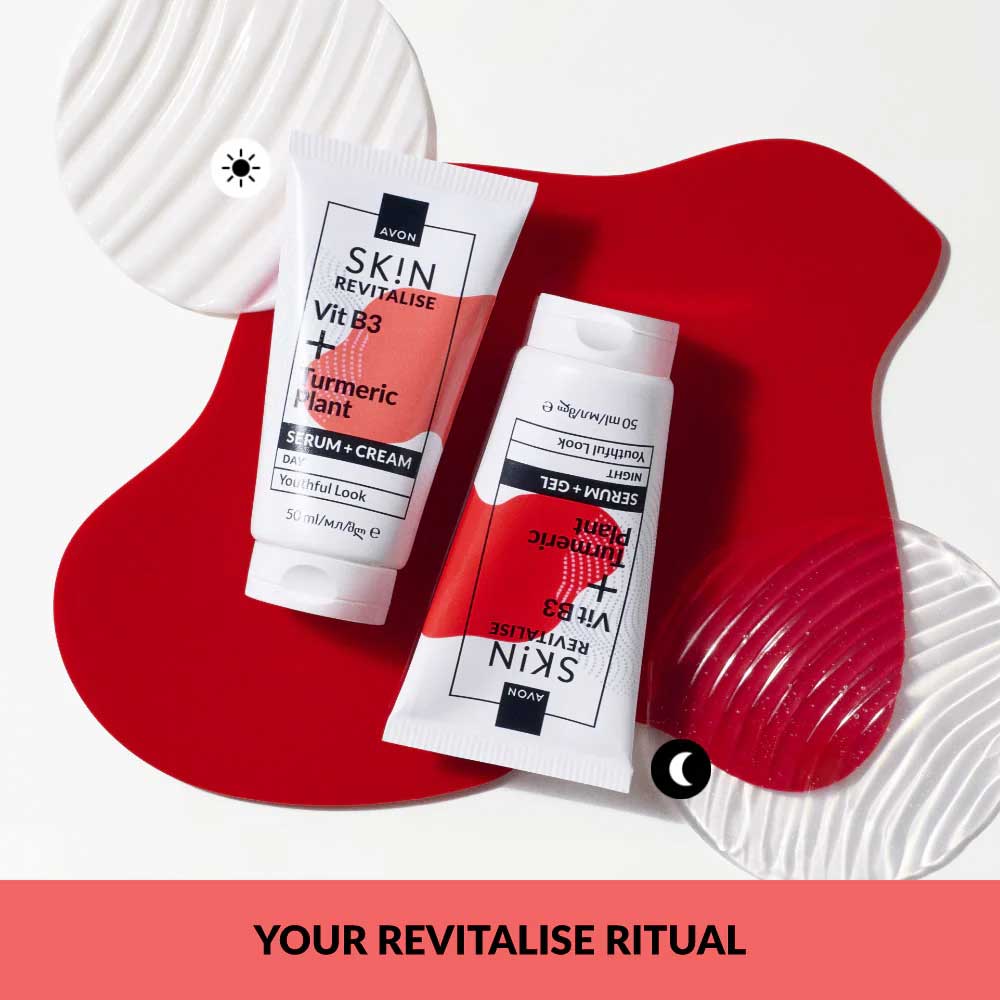 SK!N Revitalise Serum + Cream Day avon