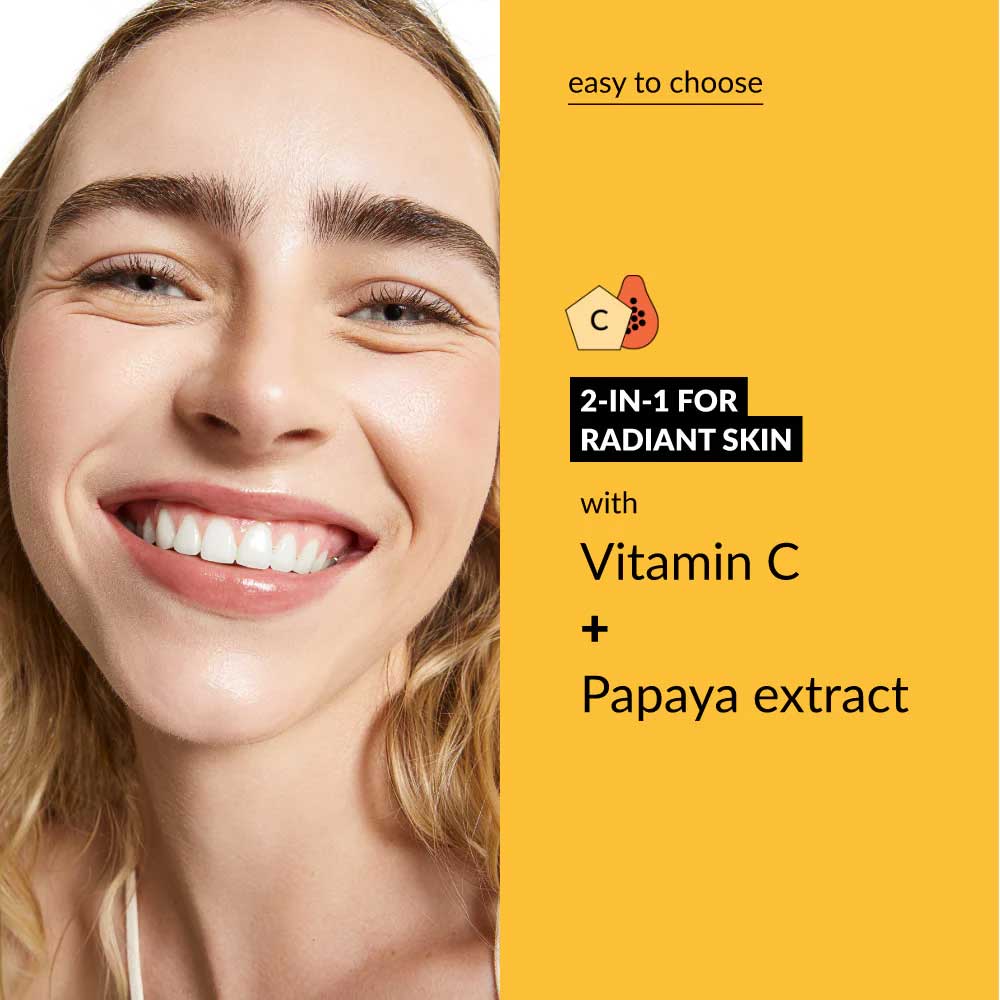 سرم و کرم درخشان کننده ویتامین C و پاپایا آون