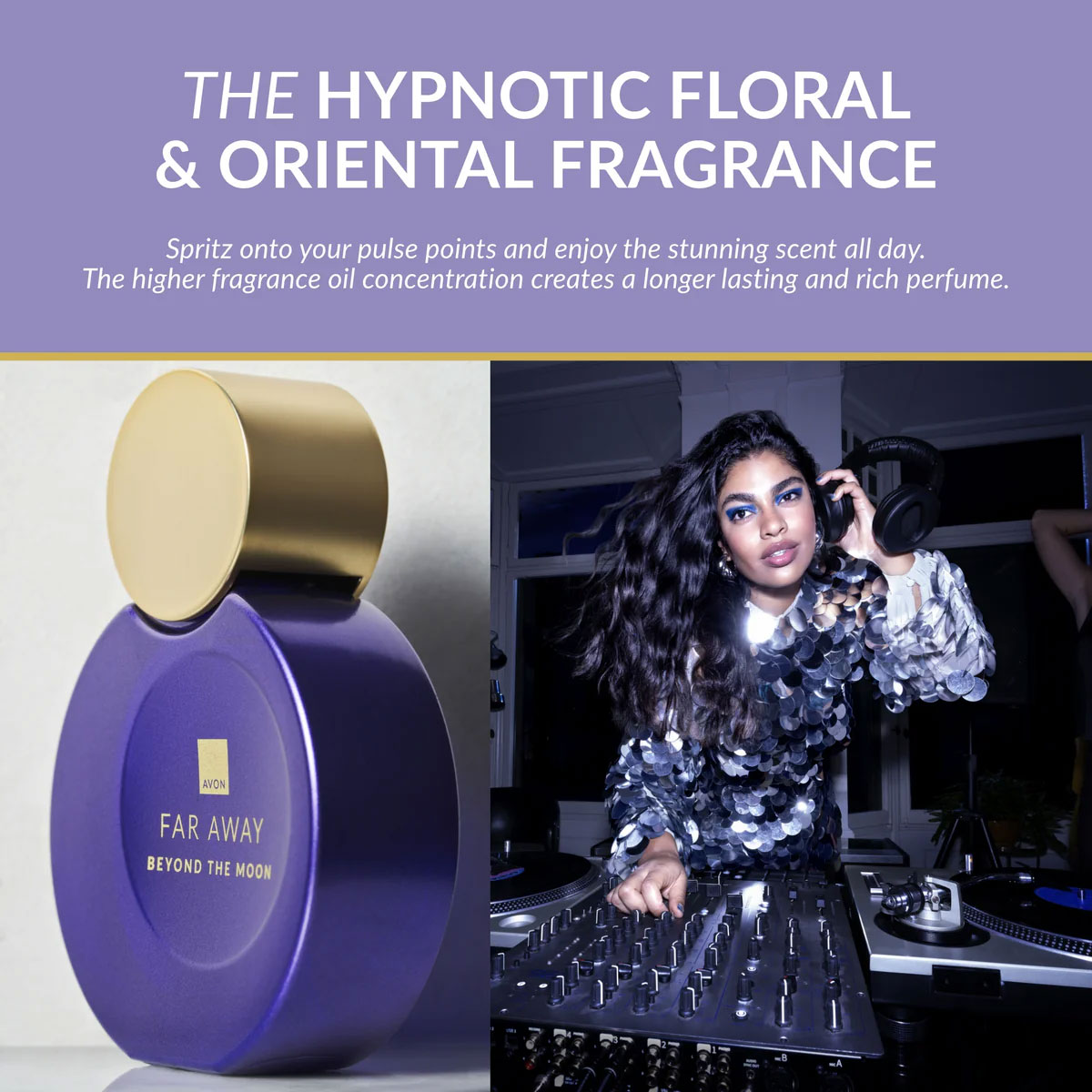 پرفیوم زنانه فار اوی بیاند مون آون