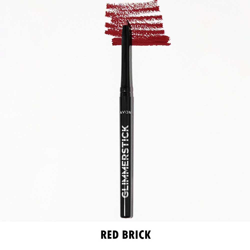 خط لب گلیمراستیک آون red brick 