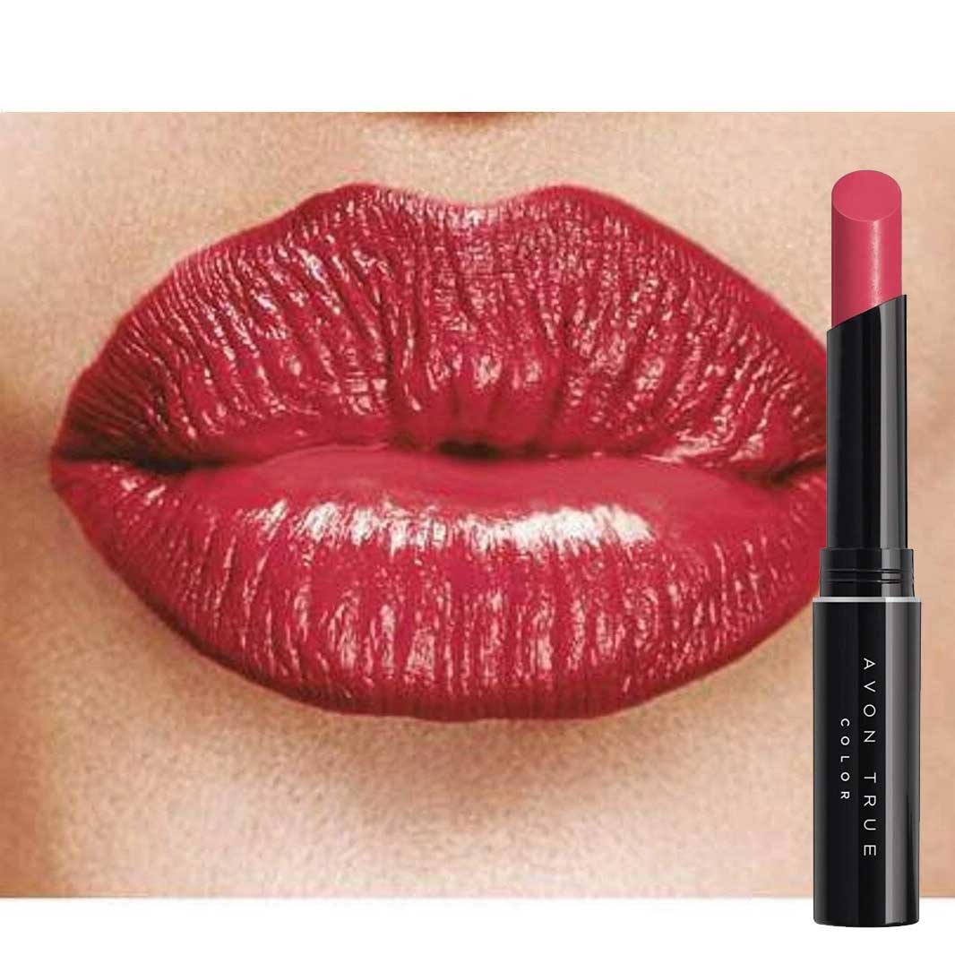 رژلب رنگ ثابت لیپ استایلو SPF15 آون Frisky red 