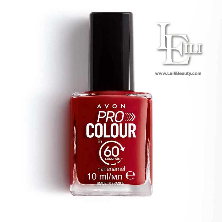 لاک پروکالر 60ثانیه آون  Lightening red 