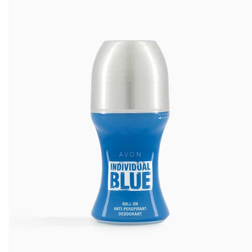 INDIVIDUAL BLUE ROLL-ON ANTI-PERSPIRANT DEODORANT avon