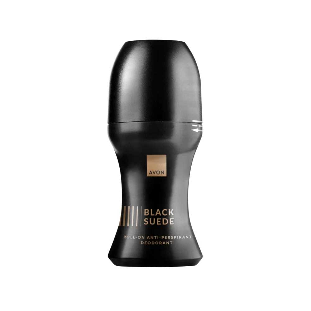 BLACK SUEDE ROLL-ON ANTI-PERSPIRANT DEODORANT avon