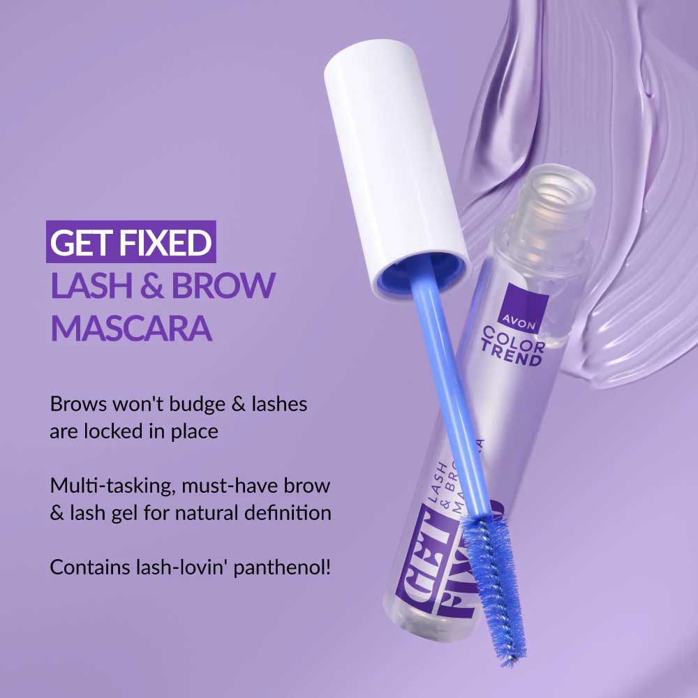 ریمل فیکس مژه و ابرو کالر ترند آون