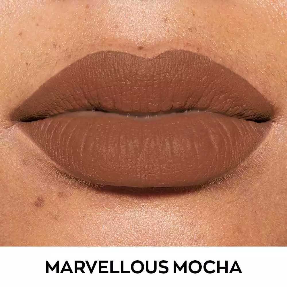 رژلب اولترا مات رنگ ثابت SPF15 آون  Marvellous Mocha 