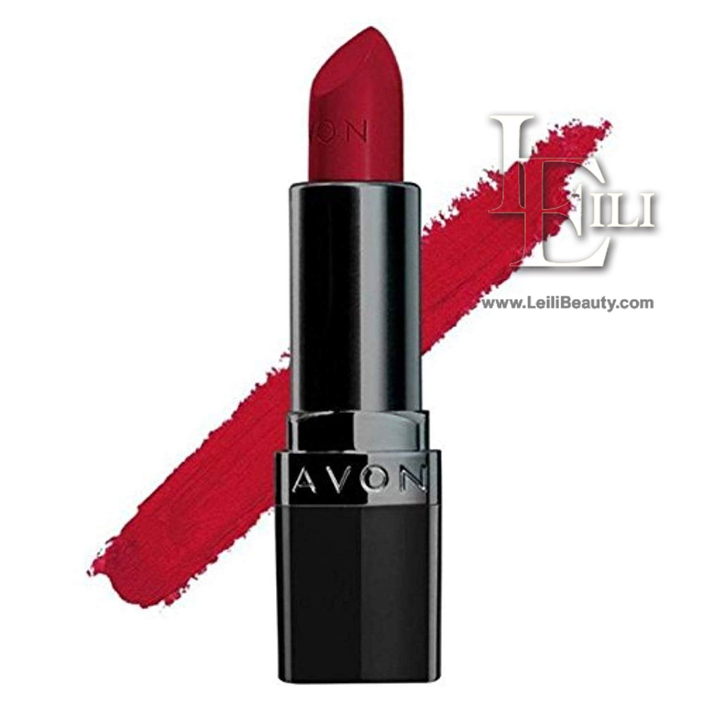 رژلب اولترا مات رنگ ثابت SPF15 آون  Red Supreme 