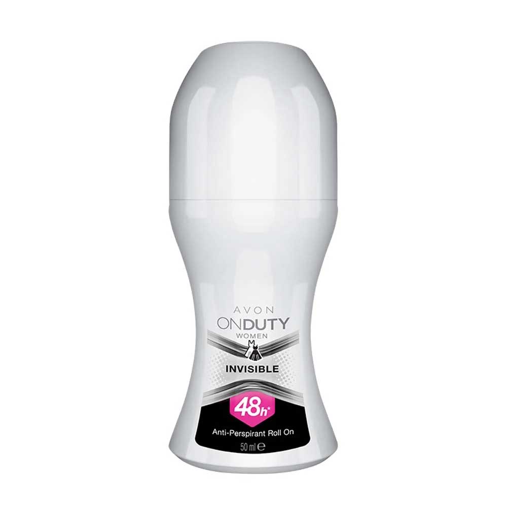 ON DUTY WOMEN’S INVISIBLE 48-HOUR ANTI-PERSPIRANT ROLL ON avon